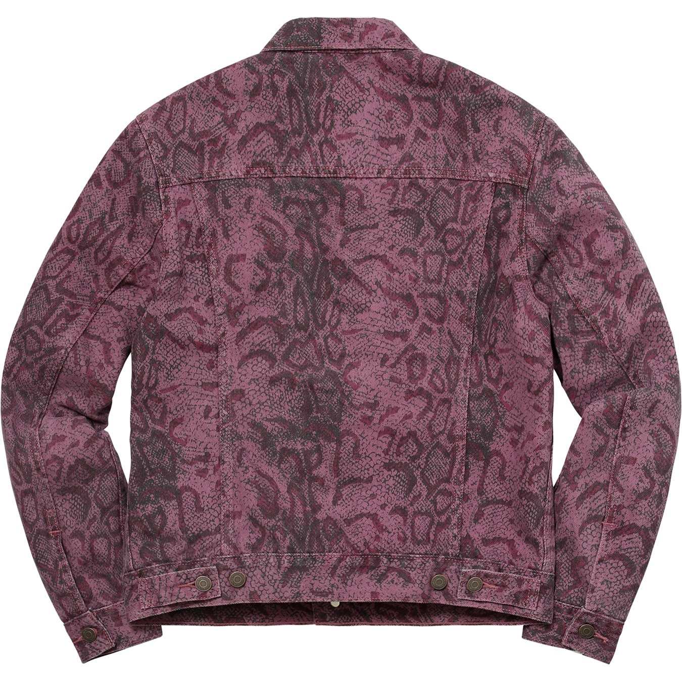 Supreme®/Levi's® Snakeskin Trucker Jacket view 5